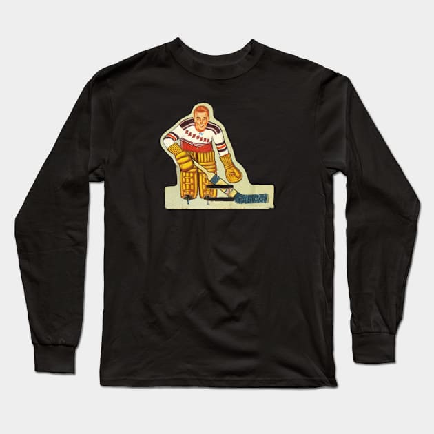 Classic table hockey goalie Long Sleeve T-Shirt by Moot Moot